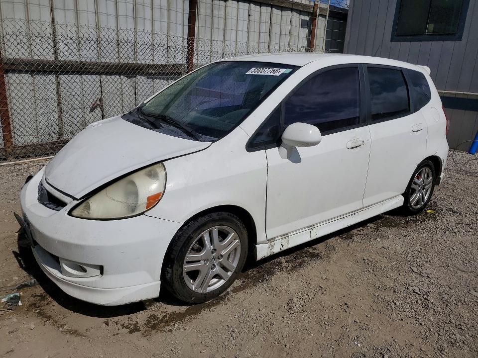 55057766 :رقم المزاد ، JHMGD38627S030367 vin ، 2007 Honda Fit مزاد بيع