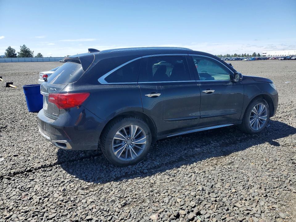 54553206 :رقم المزاد ، 5FRYD4H52HB027386 vin ، 2017 Acura Mdx مزاد بيع