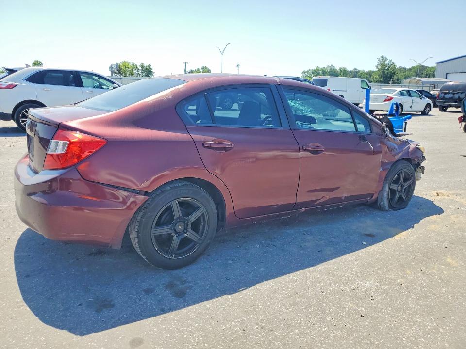 Продажа на аукционе авто 2012 Honda Civic, vin: 2HGFB2F5XCH564906, номер лота: 54257606