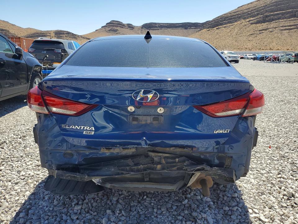 53113426 :رقم المزاد ، 5NPD74LF6JH382463 vin ، 2018 Hyundai Elantra مزاد بيع