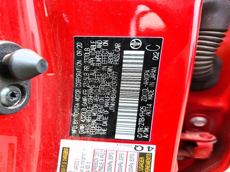 2021 Toyota C-hr მანქანა იყიდება აუქციონზე, vin: JTNKHMBX6M1097977, აუქციონის ნომერი: 49165206