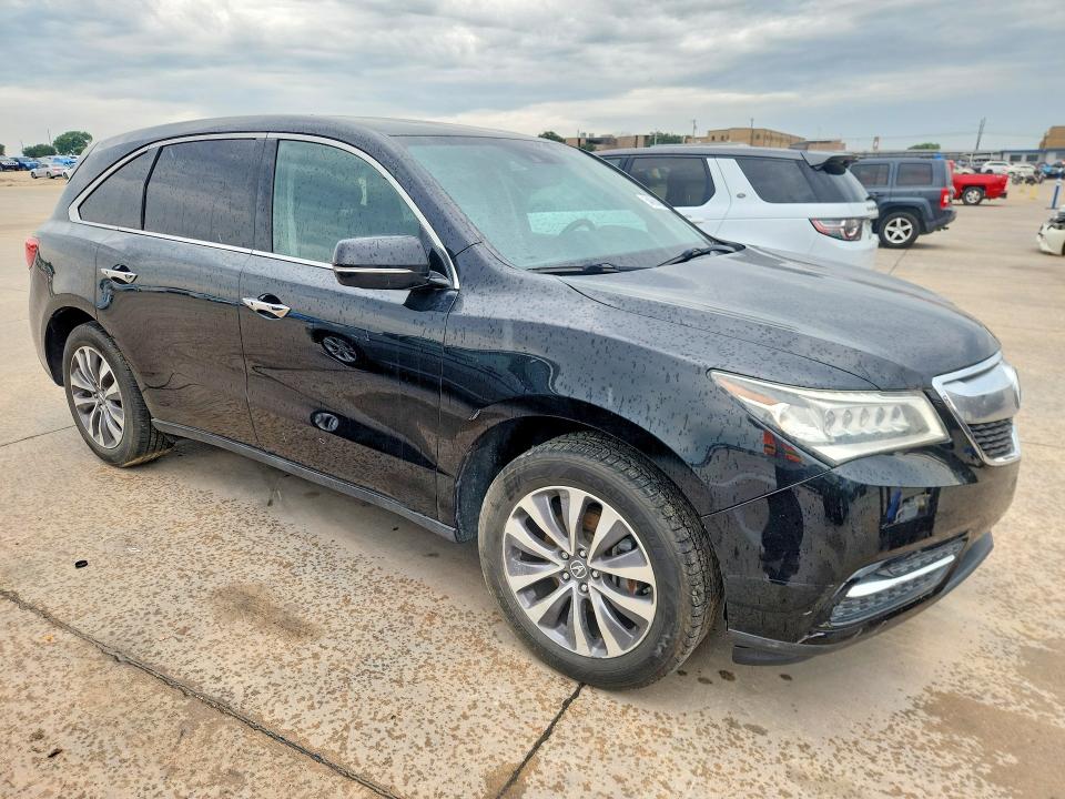 54660436 :رقم المزاد ، 5FRYD3H47FB002742 vin ، 2015 Acura Mdx مزاد بيع