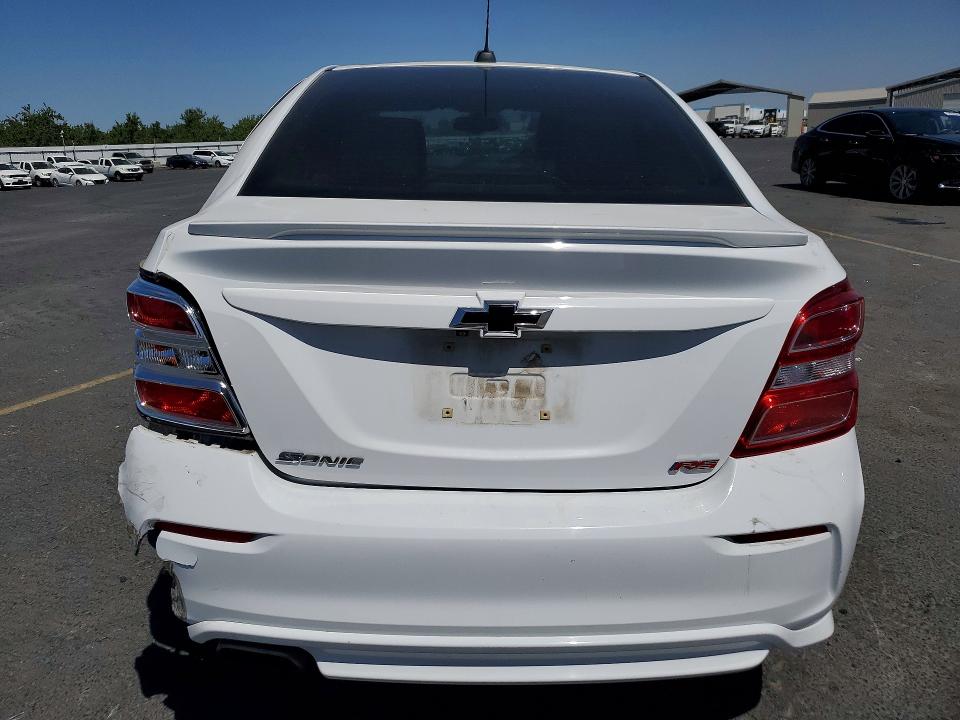 Aukcja sprzedaży 2019 Chevrolet Sonic, vin: 1G1JD5SB2K4126322, numer aukcji: 54110706