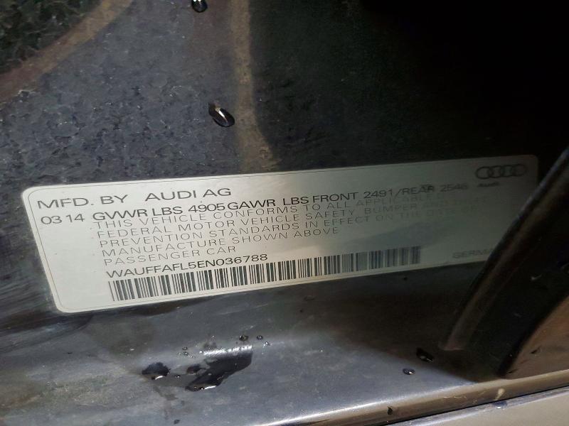 Продажа на аукционе авто 2014 Audi A4, vin: WAUFFAFL5EN036788, номер лота: 53333846