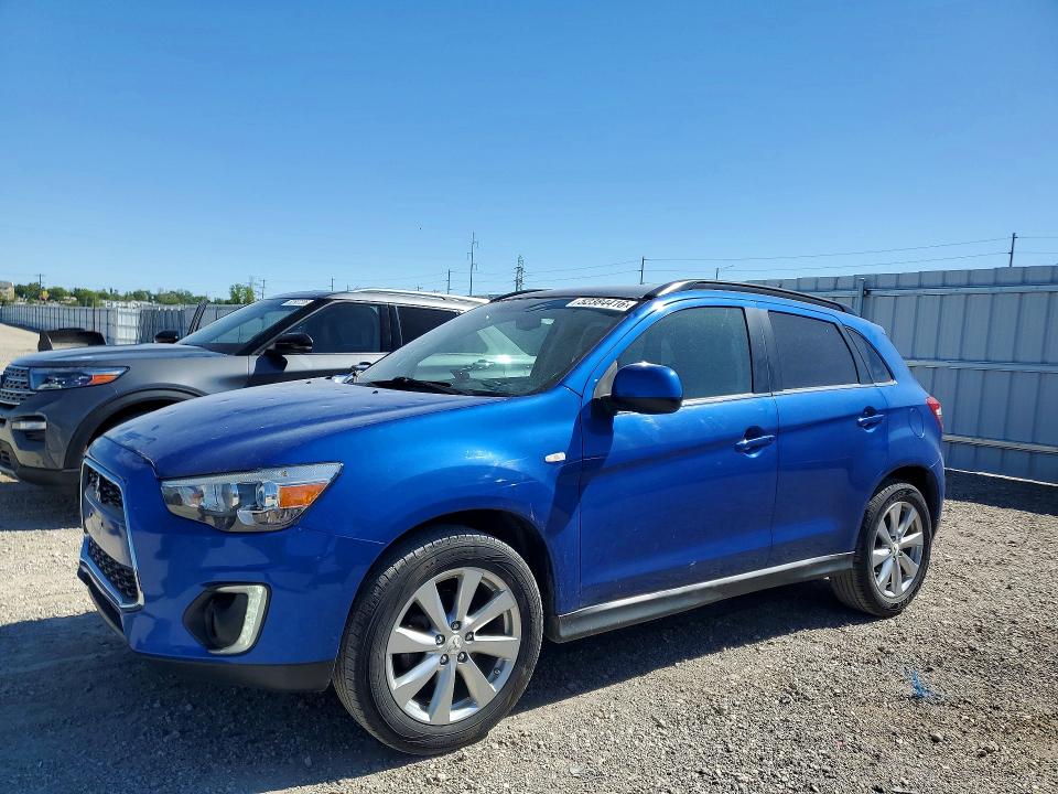 2015 Mitsubishi Outlander Sport მანქანა იყიდება აუქციონზე, vin: 4A4AP4AU3FE057581, აუქციონის ნომერი: 52384416