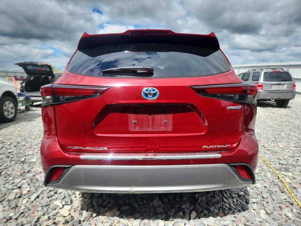 53978116 :رقم المزاد ، 5TDEBRCH2RS614175 vin ، 2024 Toyota Highlander Hybrid مزاد بيع