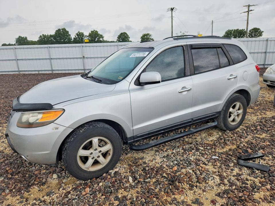 54771776 :رقم المزاد ، 5NMSG13D47H014762 vin ، 2007 Hyundai Santa Fe مزاد بيع