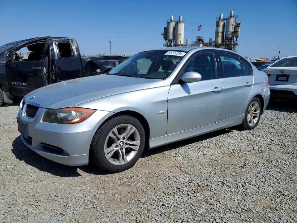 2008 Bmw 328 მანქანა იყიდება აუქციონზე, vin: WBAVA33528KX87235, აუქციონის ნომერი: 54707336