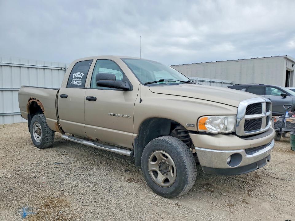 Продажа на аукционе авто 2005 Dodge Ram 2500, vin: 3D7KS28D95G841331, номер лота: 52750976