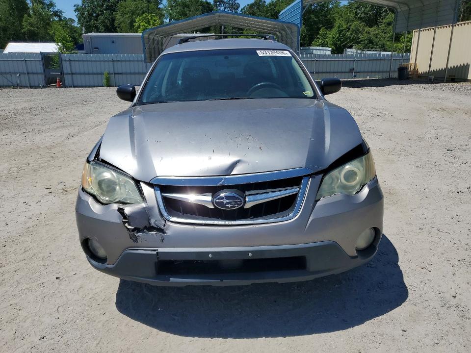2008 Subaru Outback მანქანა იყიდება აუქციონზე, vin: 4S4BP61C387330357, აუქციონის ნომერი: 53139496