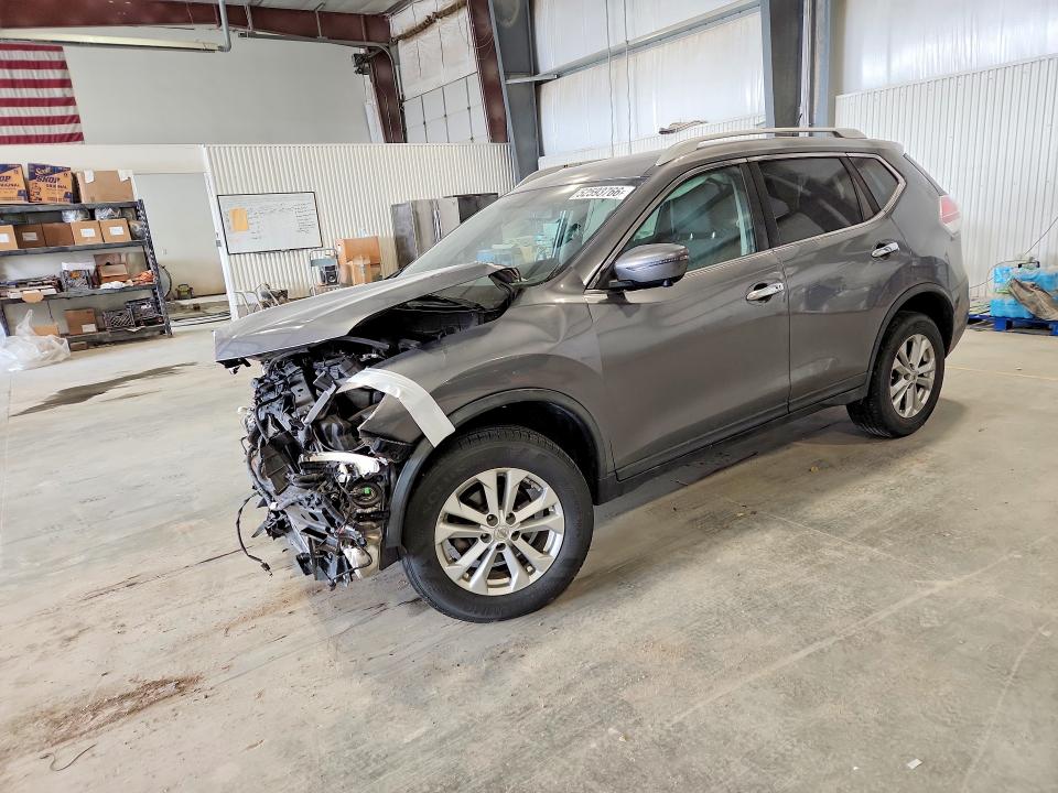 52593766 :رقم المزاد ، KNMAT2MV9GP659791 vin ، 2016 Nissan Rogue مزاد بيع