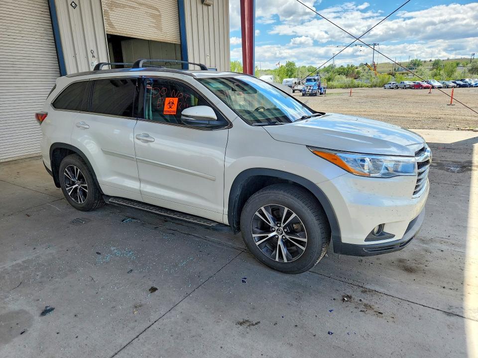 54828236 :رقم المزاد ، 5TDJKRFH8GS309531 vin ، 2016 Toyota Highlander مزاد بيع