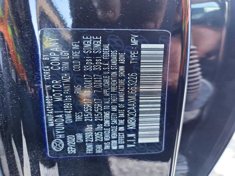 Продажа на аукционе авто 2021 Hyundai Kona, vin: KM8K2CAAXMU663226, номер лота: 55096696