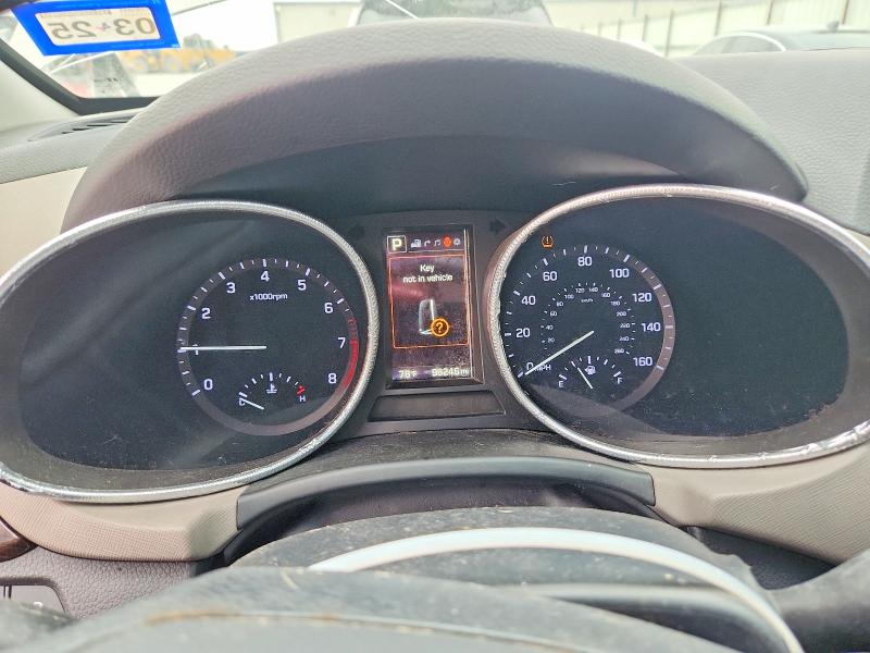 2017 Hyundai Santa Fe Sport მანქანა იყიდება აუქციონზე, vin: 5XYZW4LA2HG501754, აუქციონის ნომერი: 53750356