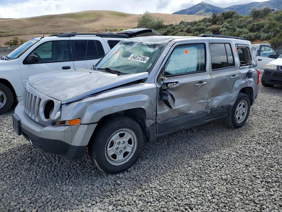 2016 Jeep Patriot მანქანა იყიდება აუქციონზე, vin: 1C4NJRBB4GD779881, აუქციონის ნომერი: 54872186