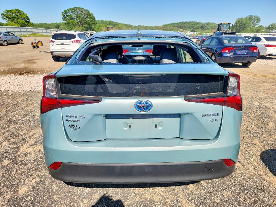 2019 Toyota Prius მანქანა იყიდება აუქციონზე, vin: JTDL9RFU8K3010424, აუქციონის ნომერი: 54919106