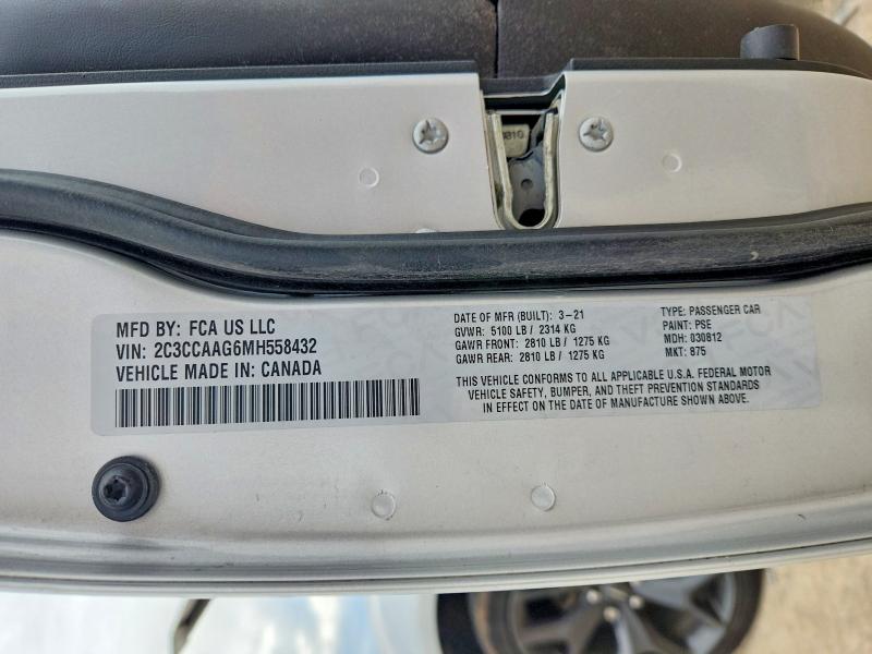Aukcja sprzedaży 2021 Chrysler 300, vin: 2C3CCAAG6MH558432, numer aukcji: 52626806