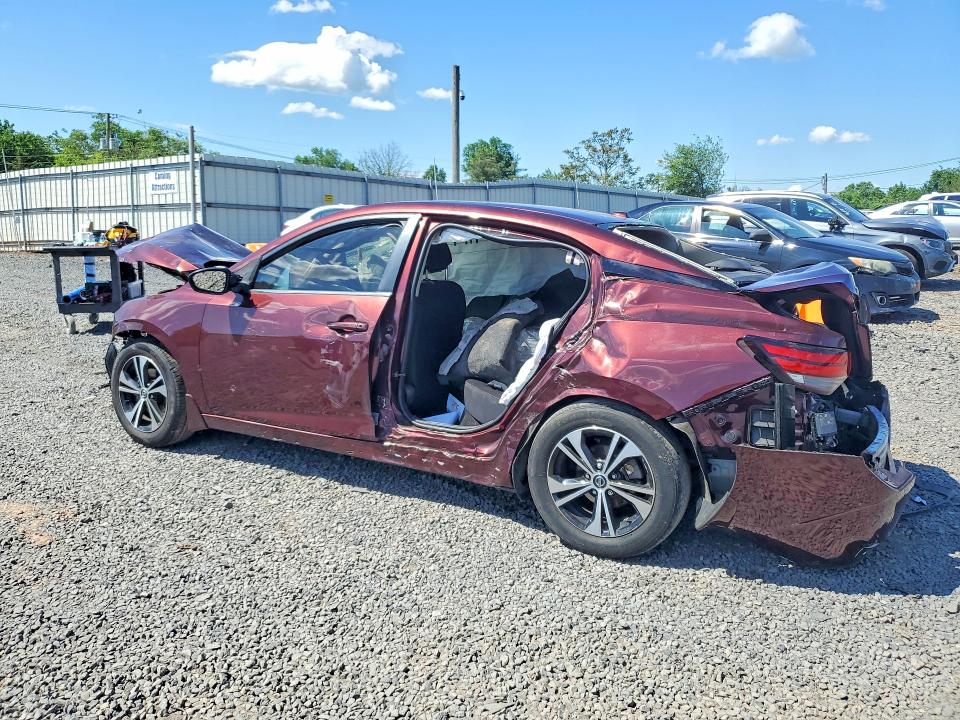 54725206 :رقم المزاد ، 3N1AB8CV8NY205120 vin ، 2022 Nissan Sentra مزاد بيع