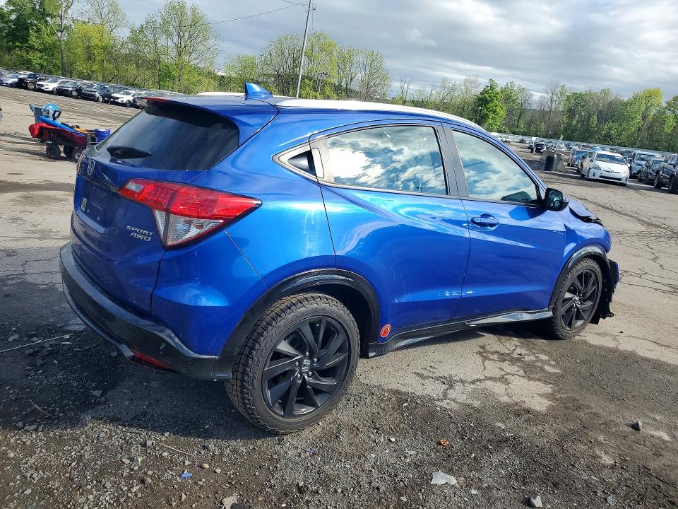 Продажа на аукционе авто 2020 Honda Hr-v, vin: 3CZRU6H16LM713881, номер лота: 53756586