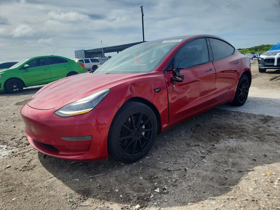 55065326 :رقم المزاد ، 5YJ3E1EA5LF611606 vin ، 2020 Tesla Model 3 مزاد بيع