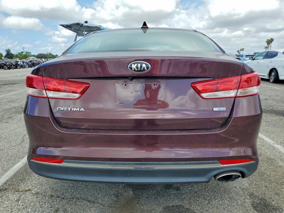 2016 Kia Optima მანქანა იყიდება აუქციონზე, vin: 5XXGT4L18GG029627, აუქციონის ნომერი: 53204566
