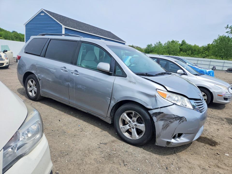 2017 Toyota Sienna მანქანა იყიდება აუქციონზე, vin: 5TDKZ3DC7HS875654, აუქციონის ნომერი: 54018916