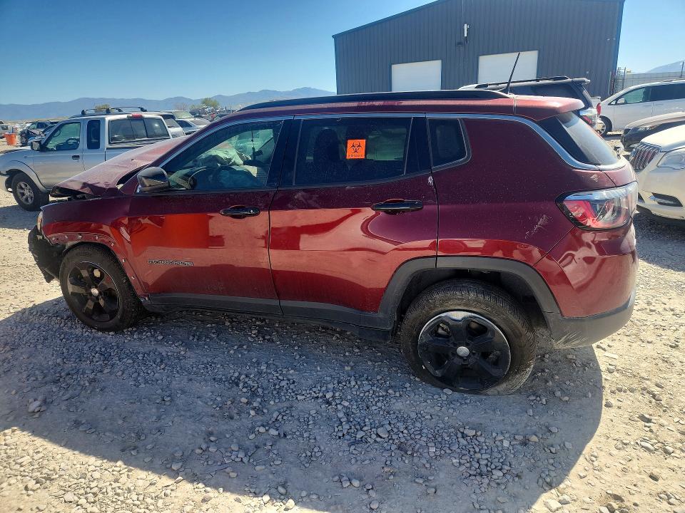52962266 :رقم المزاد ، 3C4NJDBB6MT529700 vin ، 2021 Jeep Compass مزاد بيع