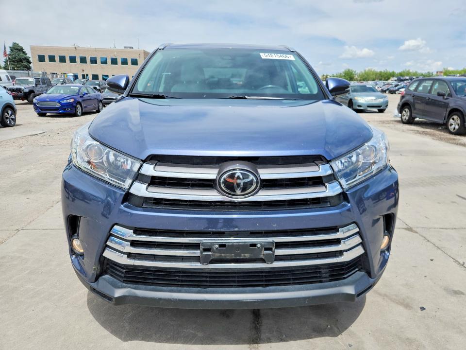 Aukcja sprzedaży 2018 Toyota Highlander, vin: 5TDDZRFH2JS870498, numer aukcji: 54815466