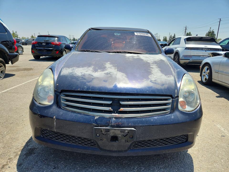 Auction sale of the 2005 Infiniti G35, vin: JNKCV51E85M218742, lot number: 51840246