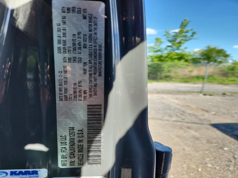 Продаж на аукціоні авто 2022 Jeep Wrangler Unlimited, vin: 1C4HJXFN0NW129744, номер лоту: 54465166