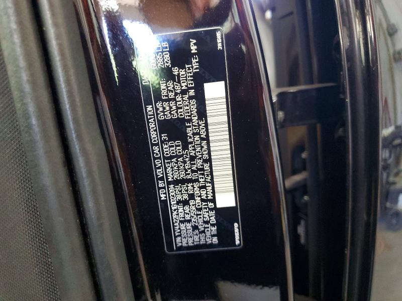 54903736 :رقم المزاد ، YV4A22PK1G1023094 vin ، 2016 Volvo Xc90 مزاد بيع