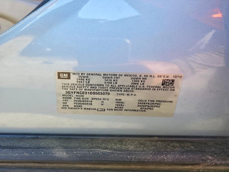 Продаж на аукціоні авто 2013 Cadillac Srx, vin: 3GYFNCE31DS563079, номер лоту: 53083596