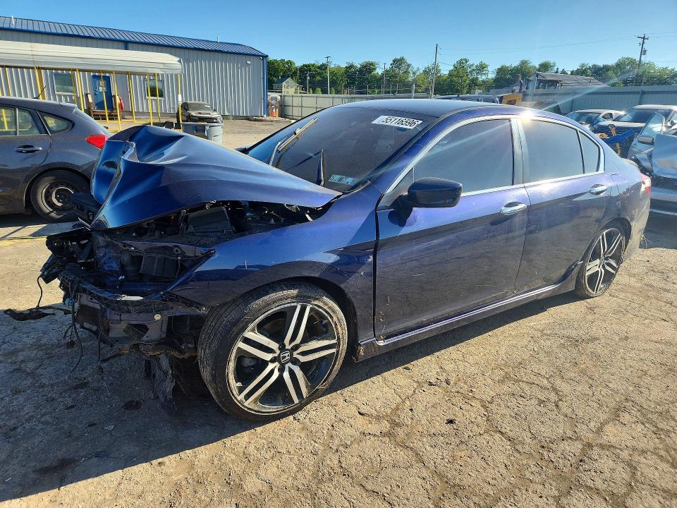 Продажа на аукционе авто 2017 Honda Accord, vin: 1HGCR2F11HA048015, номер лота: 55116596