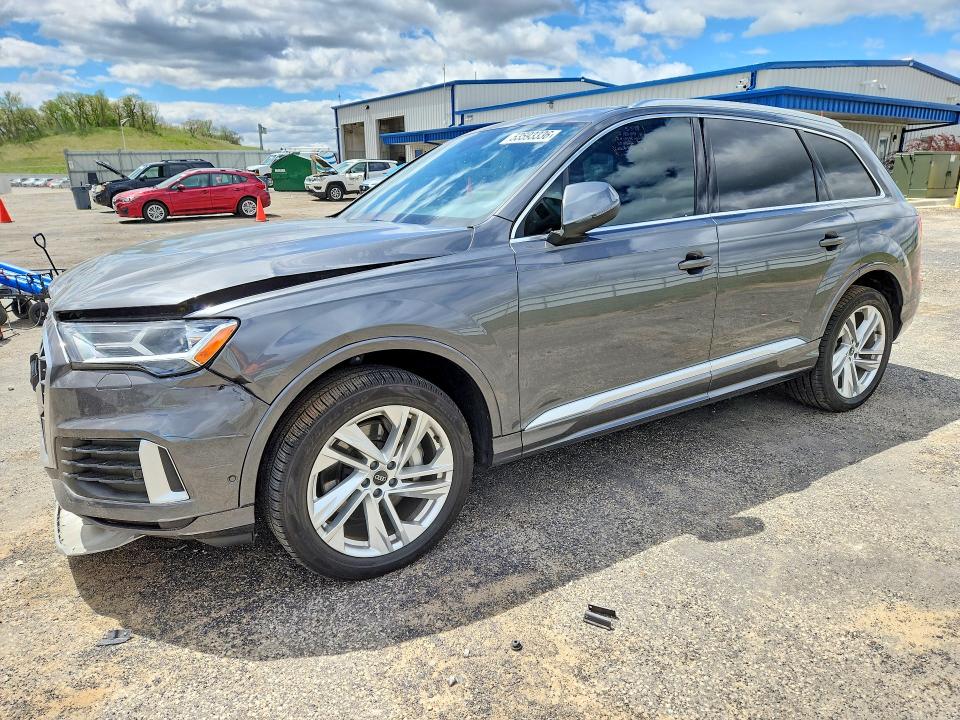 2021 Audi Q7 მანქანა იყიდება აუქციონზე, vin: WA1LJAF79MD025170, აუქციონის ნომერი: 53593336