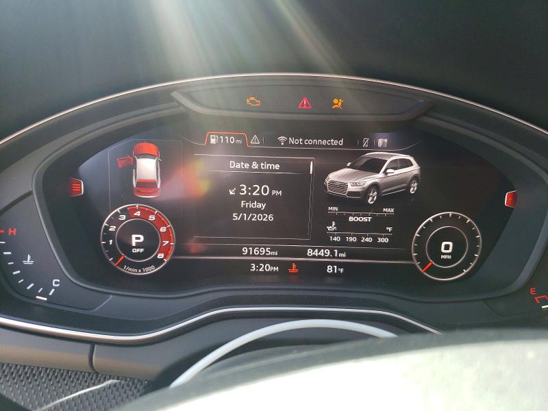 Продажа на аукционе авто 2018 Audi Sq5, vin: WA1C4AFY8J2104062, номер лота: 52076316