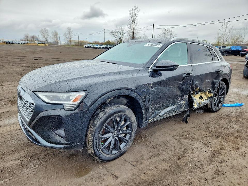 2024 Audi Q8 E-tron მანქანა იყიდება აუქციონზე, vin: WA14ABGE4RB019884, აუქციონის ნომერი: 53552026