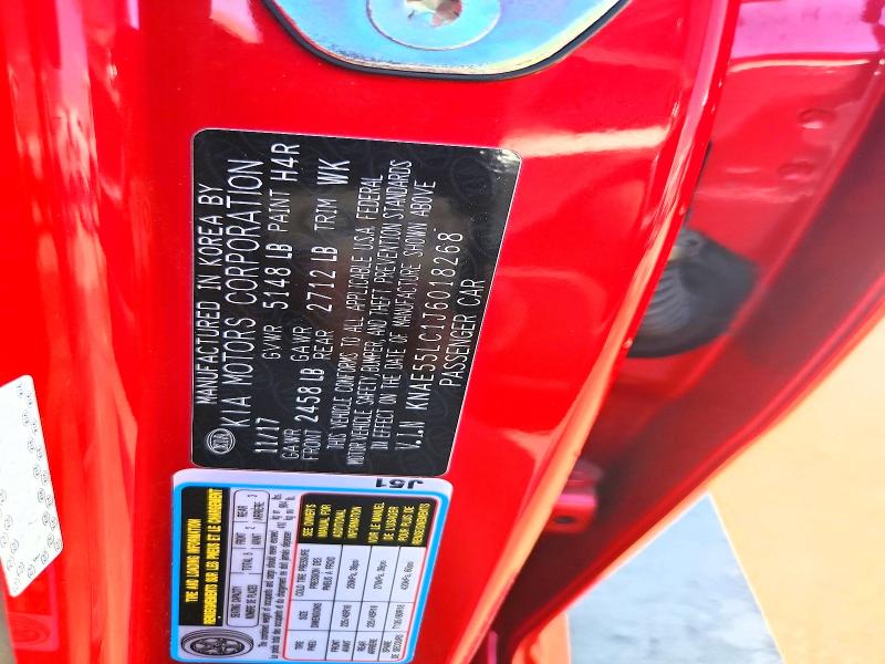 Продажа на аукционе авто 2018 Kia Stinger, vin: KNAE55LC1J6018268, номер лота: 53274276