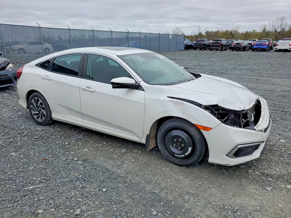 2020 Honda Civic მანქანა იყიდება აუქციონზე, vin: 2HGFC2F74LH019105, აუქციონის ნომერი: 54991876