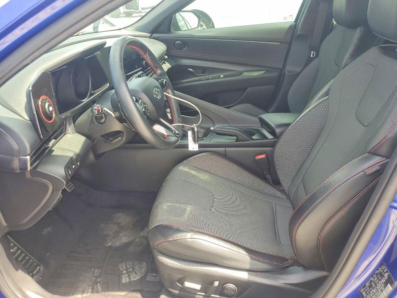 2022 Hyundai Elantra მანქანა იყიდება აუქციონზე, vin: KMHLR4AF3NU340381, აუქციონის ნომერი: 53540866