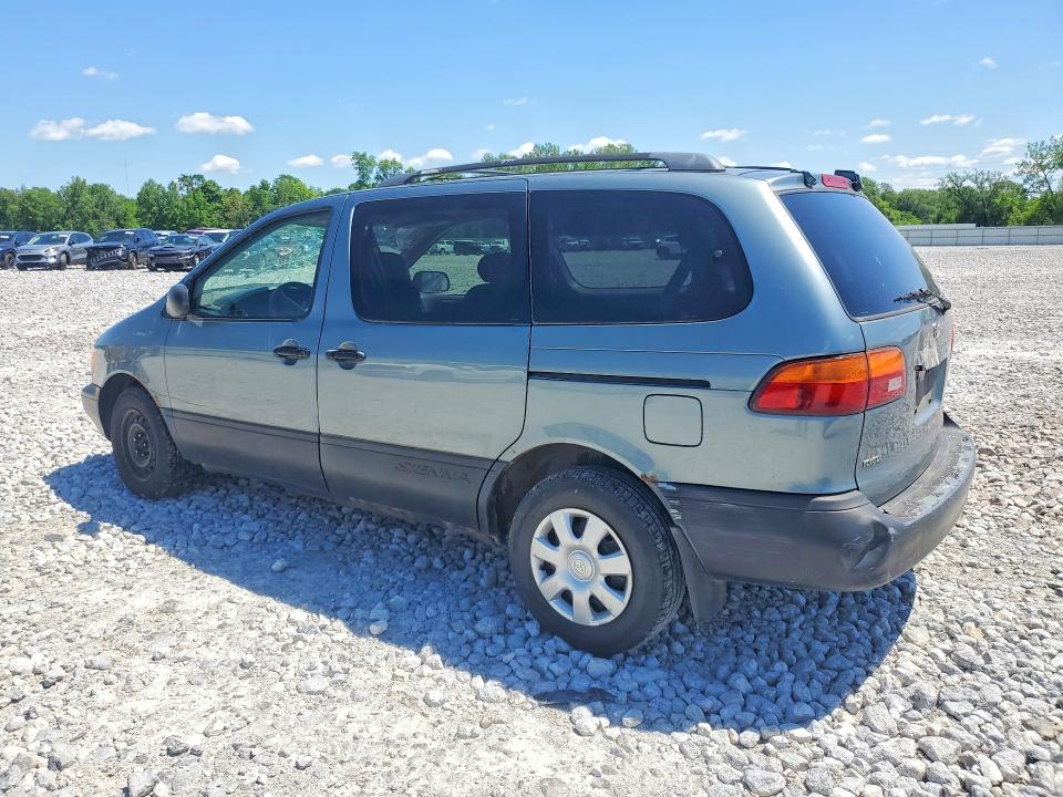 2000 Toyota Sienna მანქანა იყიდება აუქციონზე, vin: 4T3ZF19C4YU238658, აუქციონის ნომერი: 55202716