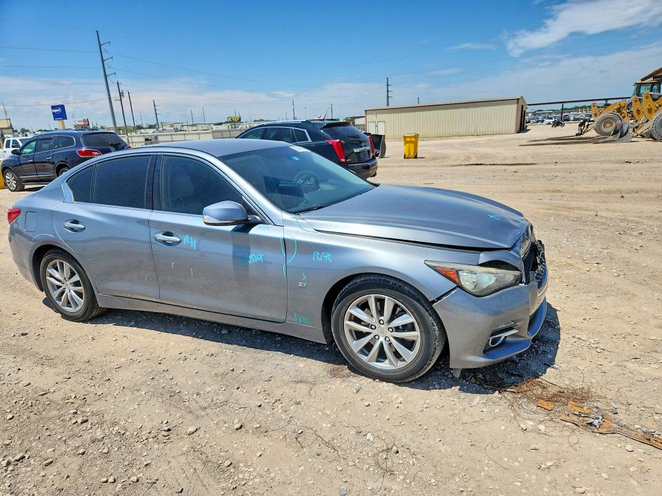 Aukcja sprzedaży 2015 Infiniti Q50, vin: JN1BV7AP3FM334445, numer aukcji: 53376026