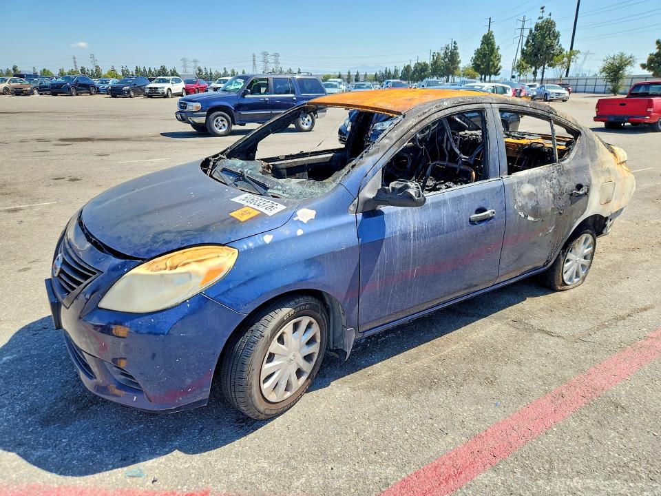 50683376 :رقم المزاد ، 3N1CN7APXEL843901 vin ، 2014 Nissan Versa مزاد بيع