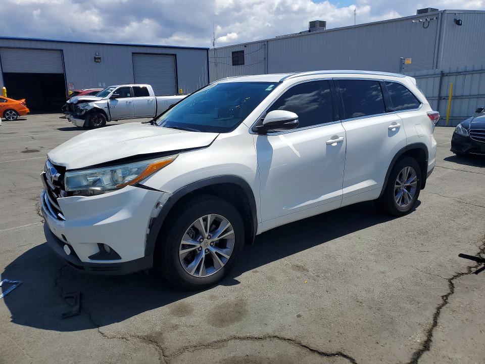 Aukcja sprzedaży 2015 Toyota Highlander, vin: 5TDJKRFH8FS193522, numer aukcji: 55215526