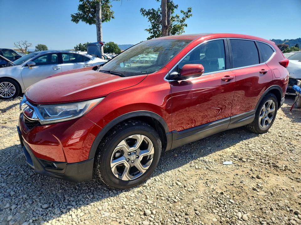 Auction sale of the 2019 Honda Cr-v, vin: 5J6RW2H55KL001061, lot number: 51911276