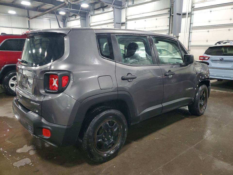 Продажа на аукционе авто 2018 Jeep Renegade, vin: ZACCJBAB1JPH61671, номер лота: 52505376
