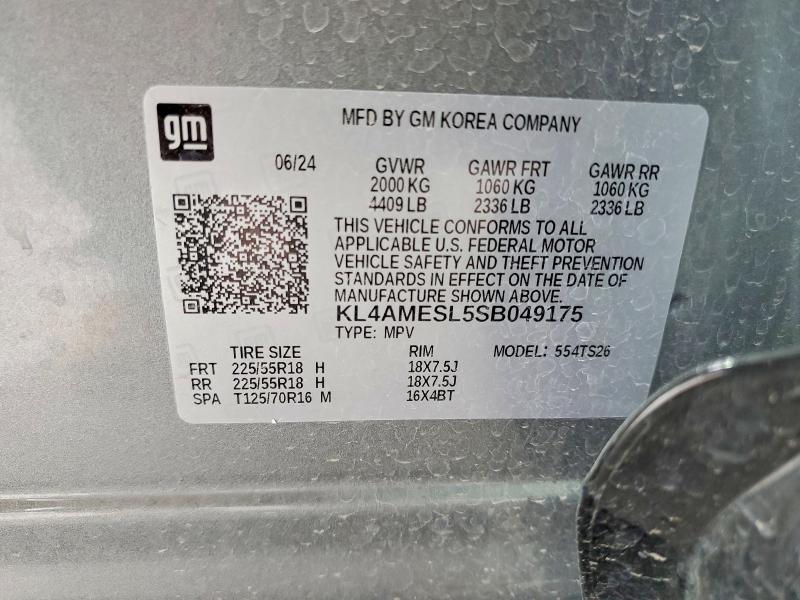 Продажа на аукционе авто 2025 Buick Encore Gx, vin: KL4AMESL5SB049175, номер лота: 53554706