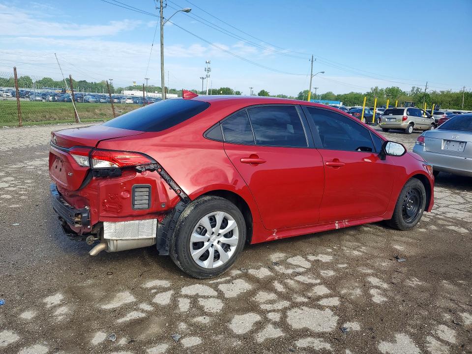 Продаж на аукціоні авто 2021 Toyota Corolla, vin: 5YFEPMAE1MP184380, номер лоту: 51940326