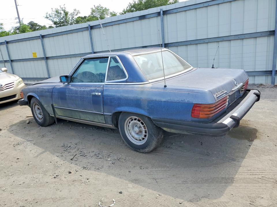 54853386 :رقم المزاد ، WDBBA45A1EA011426 vin ، 1984 Mercedes-benz 380 مزاد بيع