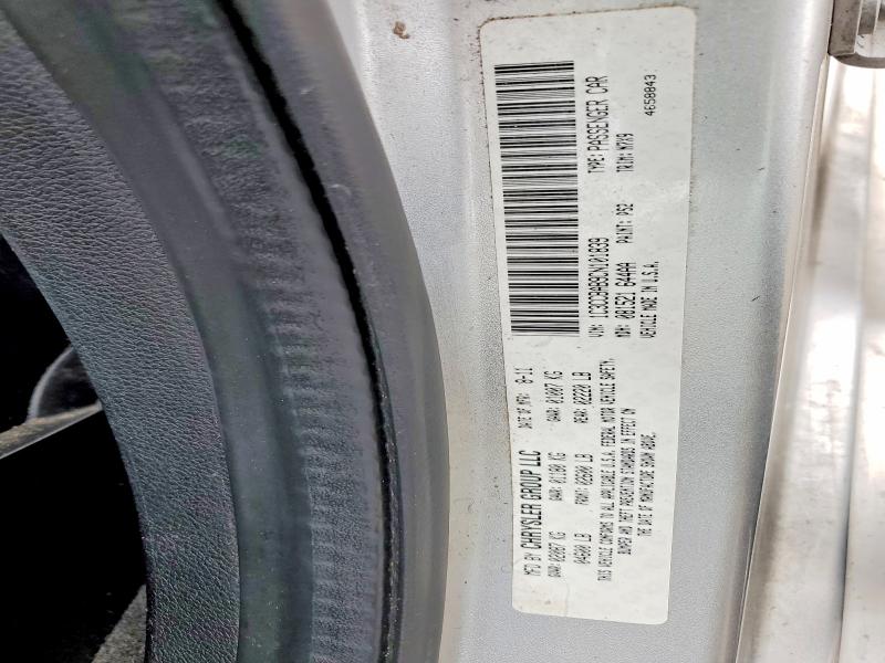 52925346 :رقم المزاد ، 1C3CCBAB9CN101839 vin ، 2012 Chrysler 200 مزاد بيع