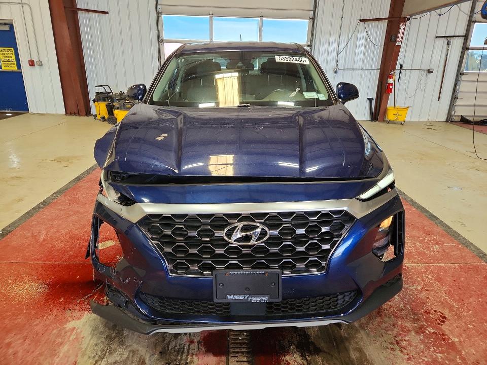2019 Hyundai Santa Fe მანქანა იყიდება აუქციონზე, vin: 5NMS2CAD9KH081380, აუქციონის ნომერი: 53380466